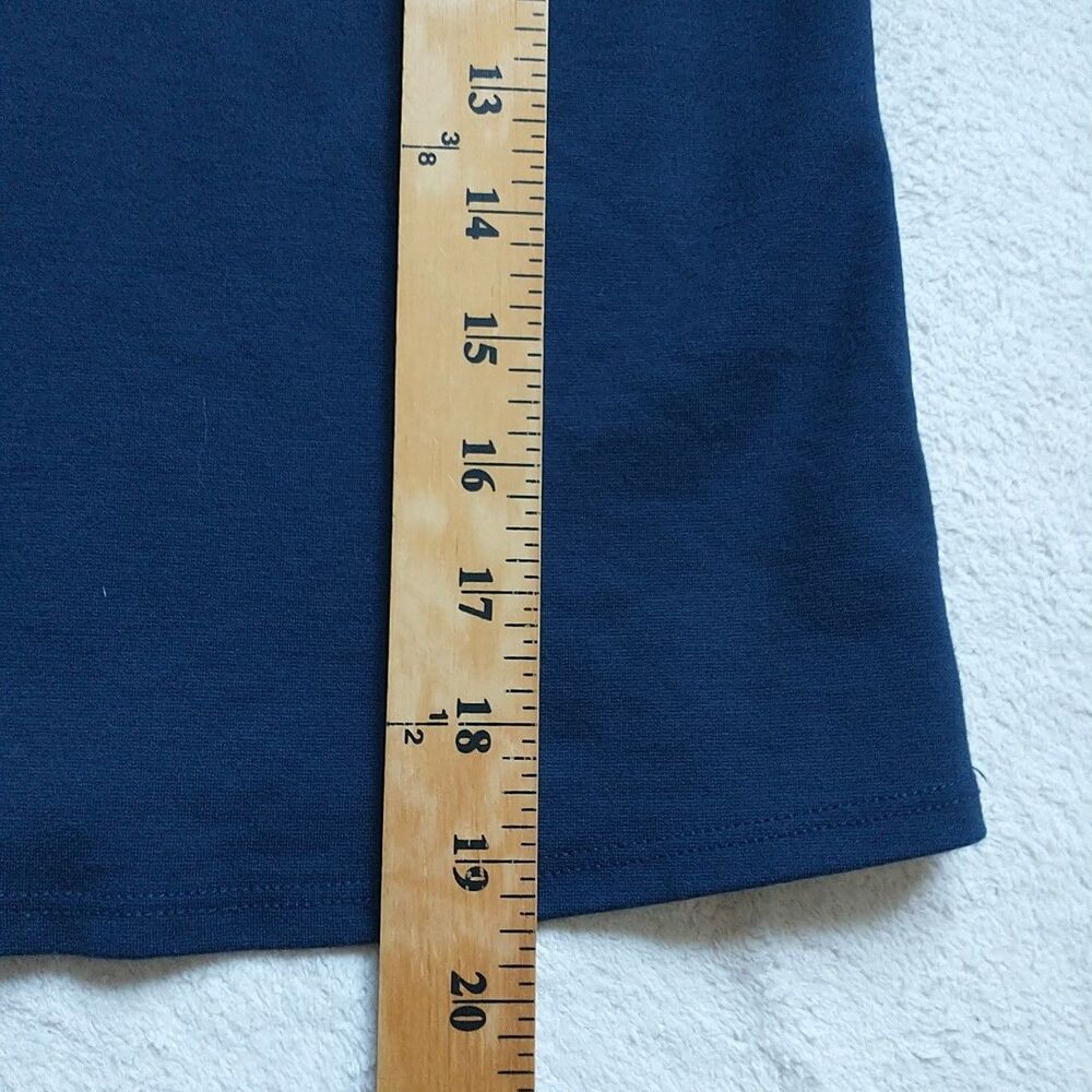 Ripley Rader T-shirt Top Womens 2 Navy Blue Short Sleeve Cotton Capsule*READ - Picture 8 of 9